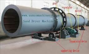 sand dryer, drying sand machine