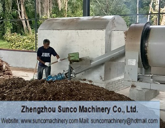 Small Capacity Chicken Manure Dryer in Malaysia