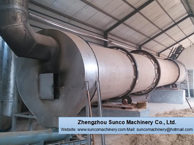 Slag Dryer, Slag drying machine, rotary slag dryer machine