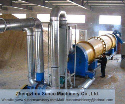 Sawdust Drying Machine, Sawdust Dryer, Rotary Sawdust Dryer.