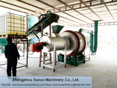 Small Capacity Silica Sand Dryer