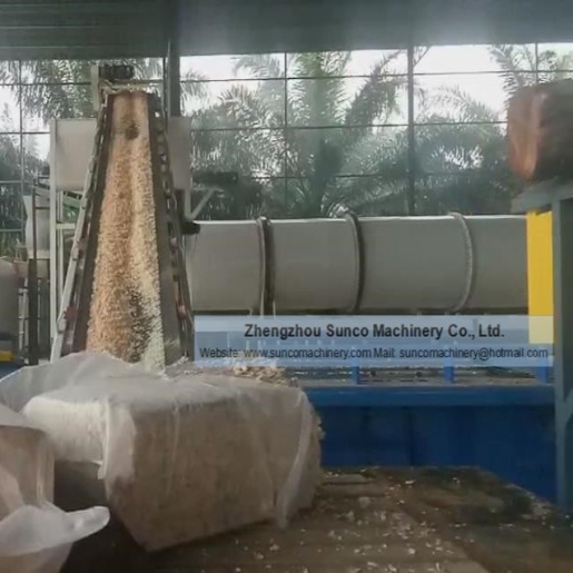 Wood Shavings Dryer System Workflow