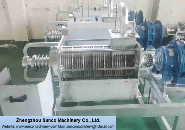 Manure Dewatering Machine for chicken manure dryer,