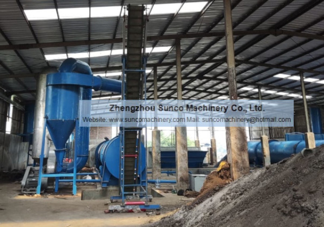 drying chicken manure, chicken manure dryer, rotary manure dryer, manure drying machine,