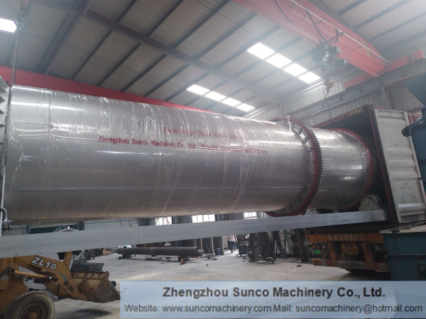 SS304 Stainless Steel Chicken Manure Dryer for Indonesia customer,