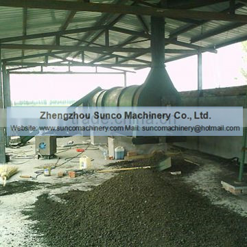 chicken manure dryer, manure drying machine, rotary manure dryer,