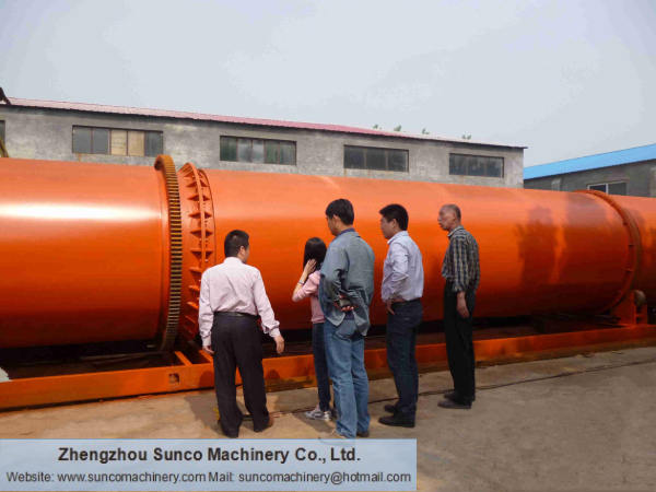 Chicken Manure Dryer for Thailand CP Group, Fermented Chicken Manure Dryer Machine,