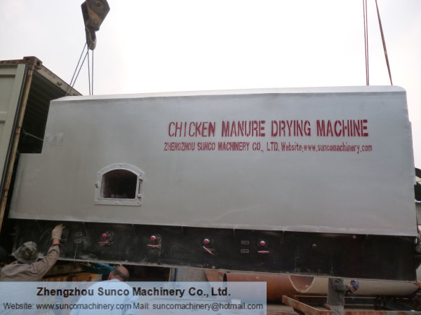 Furnace for chicken manure dryer,